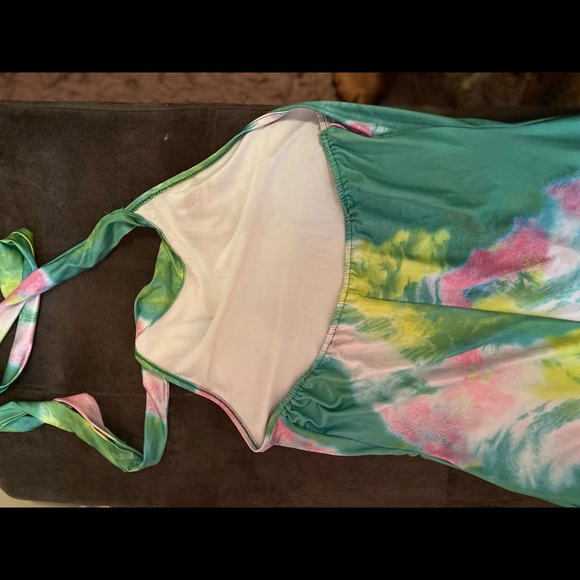 Multicolor tie dye romper - Picture 3 of 3